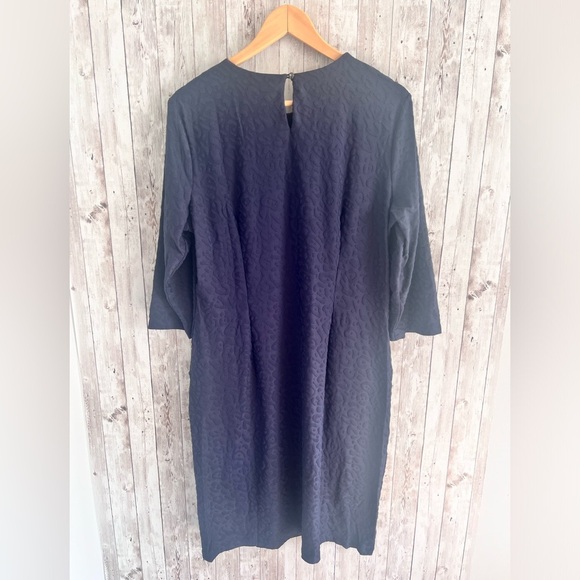 J. McLaughlin Stretch Animal Print Dress XL - Picture 2 of 3